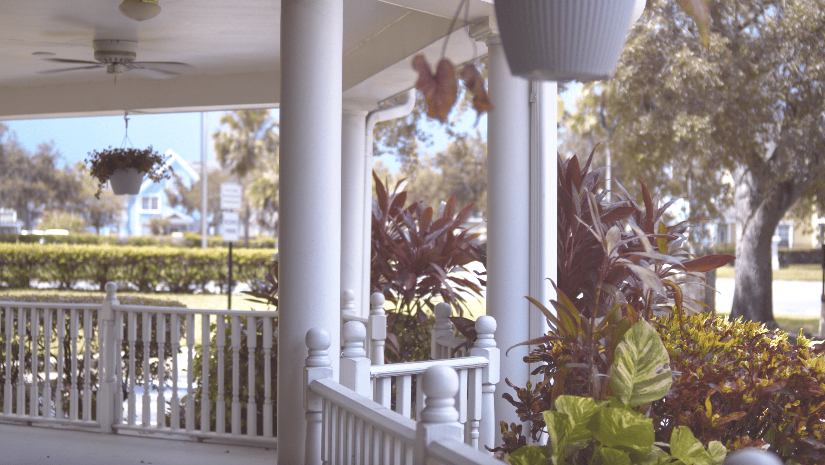 image of the exterior porch