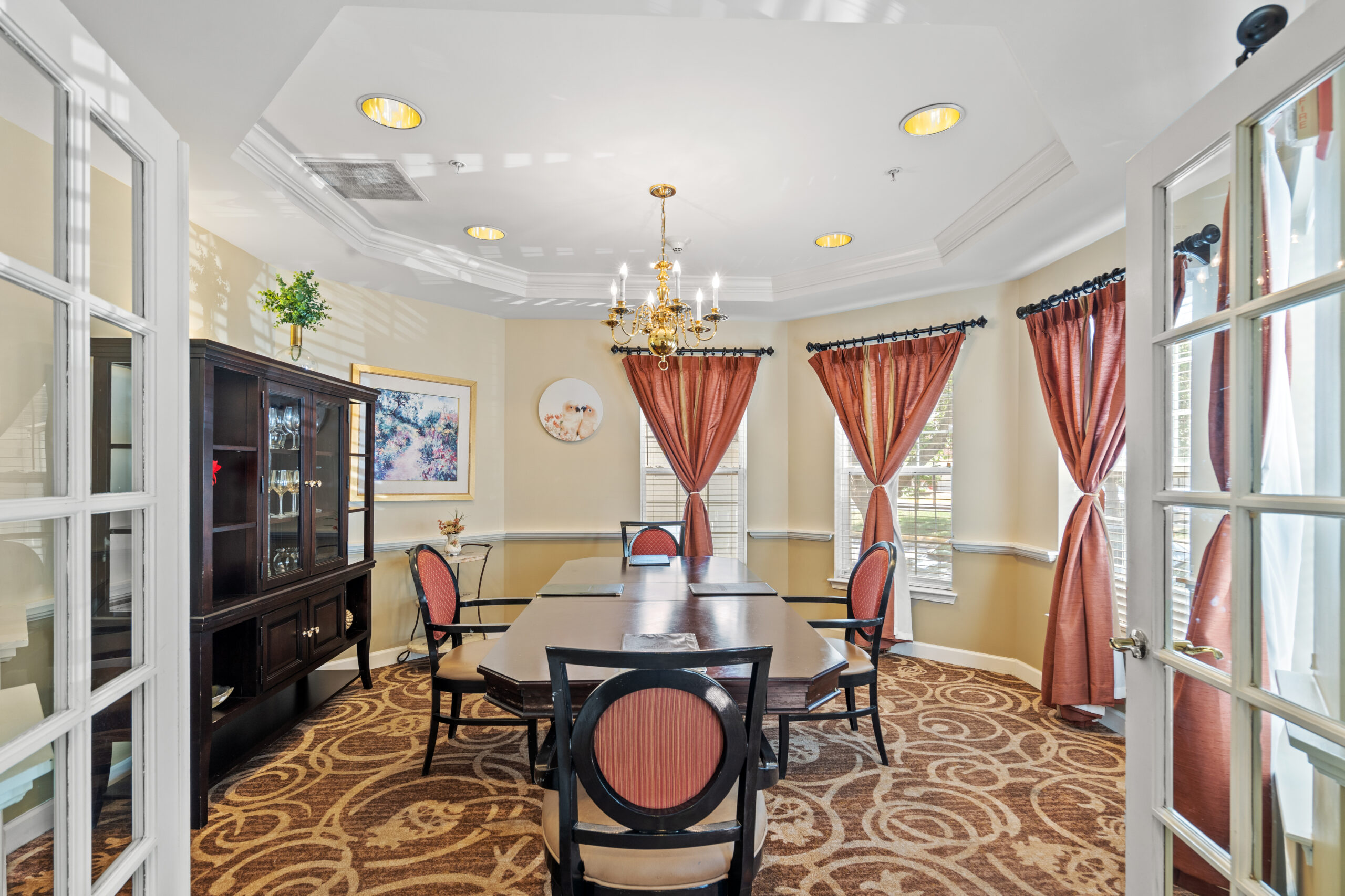 mt vernon private dining room
