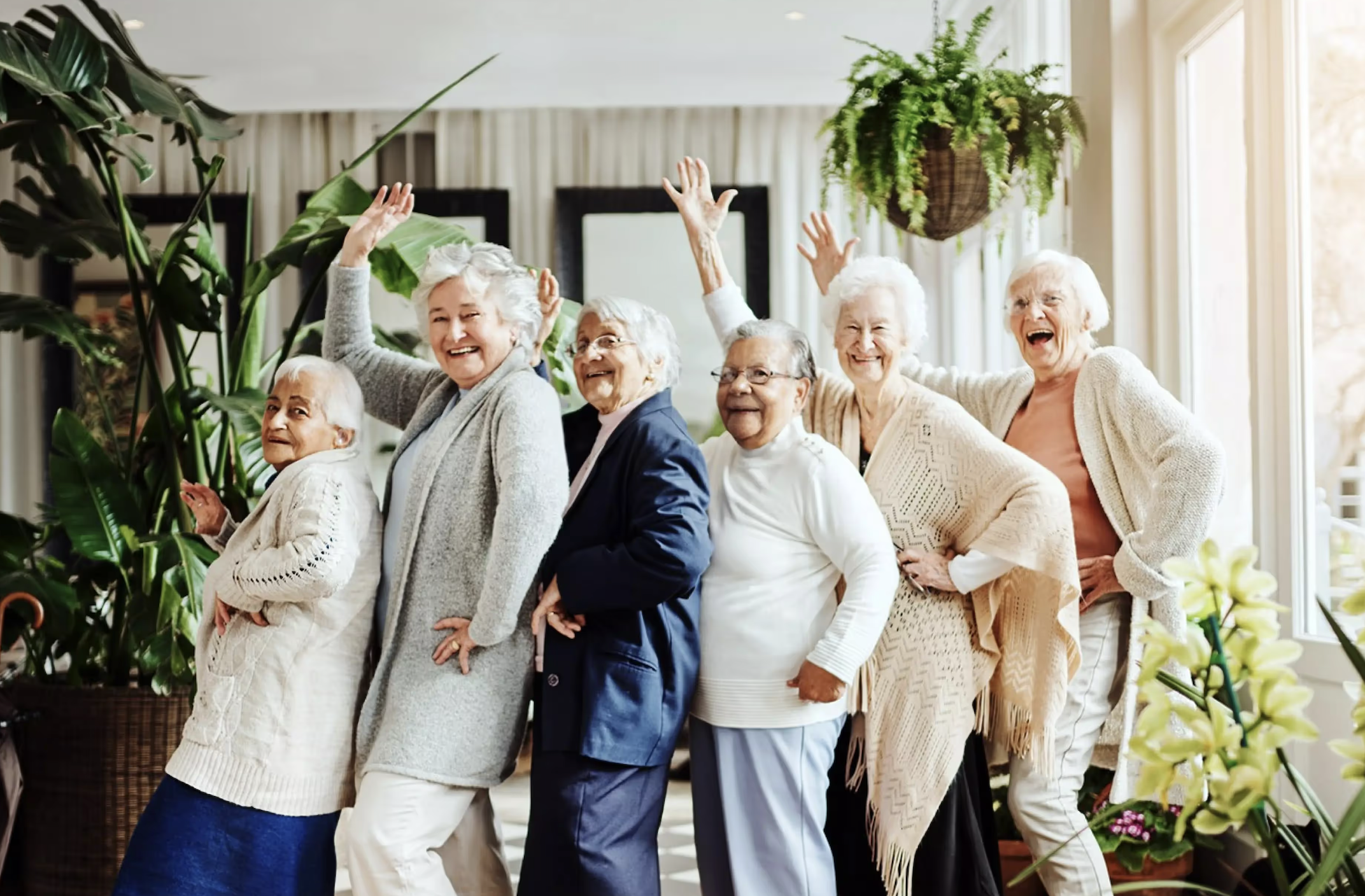 women dancing