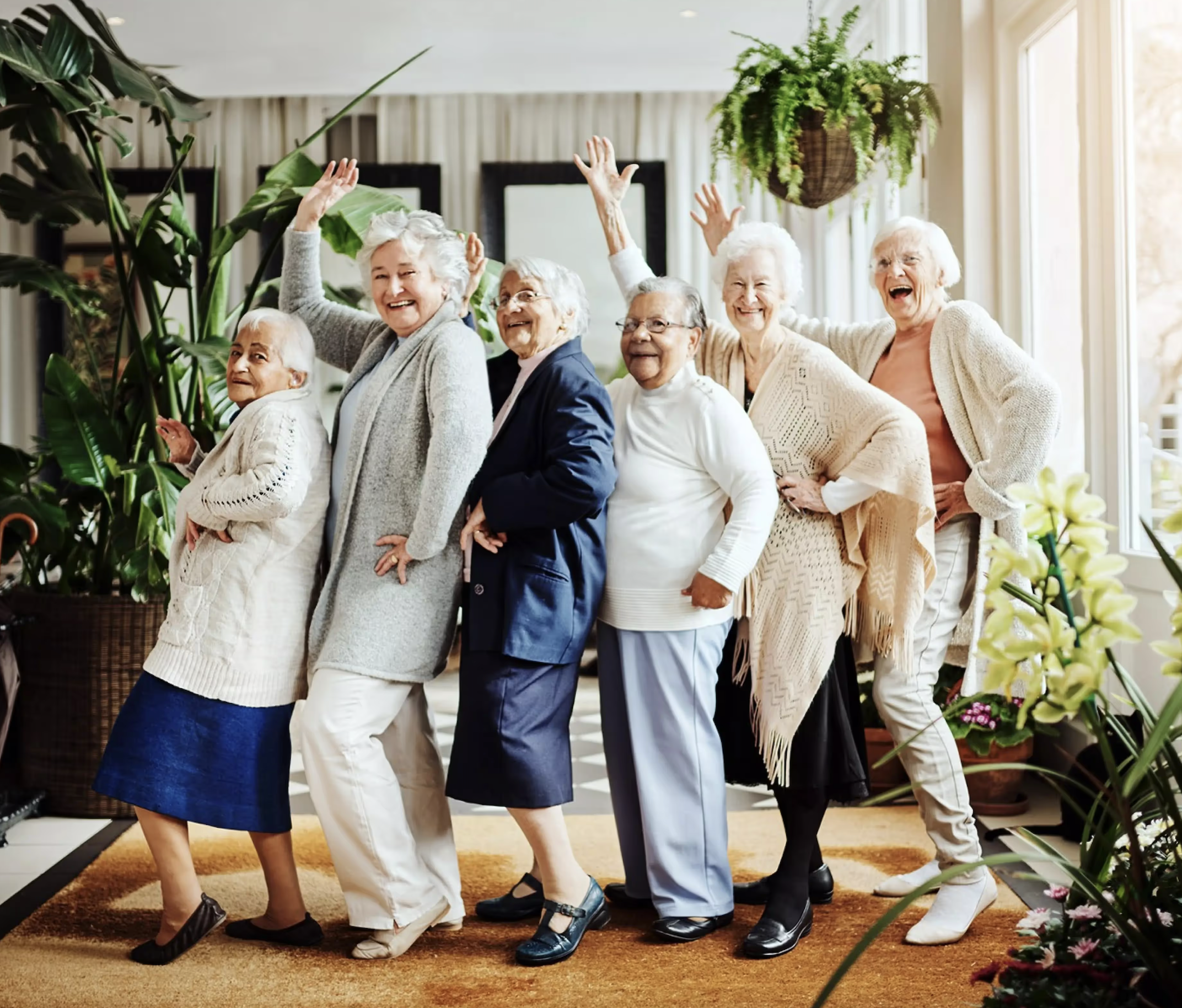 Senior Woman Dancing