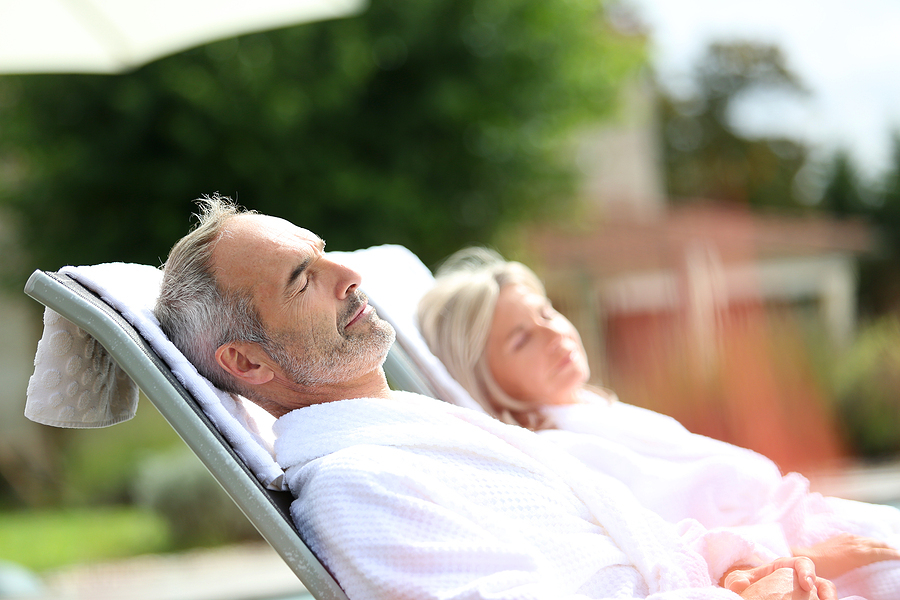 Senior Couple Relaxing